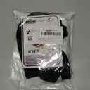 Mayerzon Dog Muzzle, Patented Soft Mesh Muzzle for Small Medium Large Dogs for Scavenging Biting Licking and Chewing, Allows to Pant and Drink (L, Black) (L-(Snout:11"-12"))