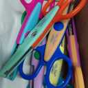 Mr. Pen- Craft Scissors Decorative Edge, 6 Pack, Spring Colors, Zig Zag Scissors for Crafting, Scrapbooking, Fancy, Pattern, Design