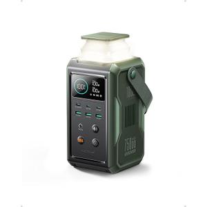 JOYROOM Power Bank 75000mAh, 240Wh Portable Power Station with 100W USB C Output, Retractable Multicolor Lighting and SOS Mode, Fast Charging Compatible with Laptop iPhone Samsung for Outdoor Camping