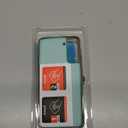 Gritup for Samsung Galaxy S21 Case: with 2Pcs Screen Protector, 360 Rotation Ring Holder Magnetic Kickstand Plating Gold Edge Soft TPU Shockproof Protective Cover for S21, Light Green