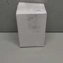 Crtiin 6 Pcs 5 x 7 Inch Acrylic Slanted Sign Holder with Business Card Holders Clear Display Stand Flyer Stand with Gift Card Holder for Office Table Advertisement Brochure