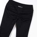 AUROLA Influence Workout Leggings for Women, Seamless Compression Tummy Control Leggings Mid Rise Yoga Pants (Black)