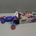 Gesture Sensing RC Stunt Car, Boys Girls Ages 6-12 Birthday Gift Ideas, 4WD Transform Off Road for Rotating Hand-Controlled 2.4Ghz Remote Control Twist Cars with Lights and Music Blue