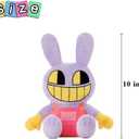 SAJISP The Amazing Digital Circus Plush,10" Jax Plushies Toy Gift, Cute Stuffed Figure Doll for Kids and Adults, Birthday Halloween Christmas Choice for Boys Girls