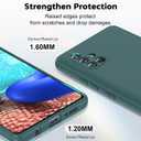 LeYi for Samsung-A71-5G-Phone Case: / Samsung A71 Case with 2Pcs Tempered Glass Screen Protector, Full-Body Shockproof Protective Case for Galaxy A 71, Green