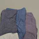 BAMBOO COOL Men's Underwear Boxer Briefs Fly with Built-in 3D Pouch Comfortable Cool Underwear for Men 4 Pack (Large, D-army Green/Red/Dark Blue/Rock Gray(4 Pack))