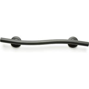 Seachrome 36'' Designer Wave Shaped Shower Grab Bar, Matte Black (GW-3536-QCR-MB)