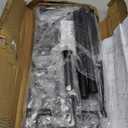 Homode Bathroom Counter Organizer Corner Shelf, Kitchen Countertop Organizer, 3 Tier Wood Counter Shelf Stand for Over The Sink, Coffee Station, Desktop, Black (Black, With Hooks)