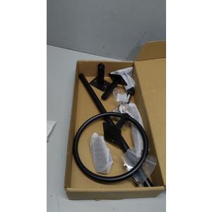 Matte Black Bathroom Accessories Set, 4 Pieces Bathroom Hardware Set, 16 inch Towel Bar, Towel Racks for Bathroom, Robe Towel Hooks, Toilet Paper Holder Wall Mounted