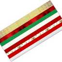 K-Kraft Premium No-Crease Christmas Tissue Paper Bulk Pack  160 Sheets of Classic Holiday Designs for Gift Wrapping, Crafts, and Holiday Decor with Metallics, Glitter and Mylar (Multi)