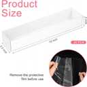 20 Pack 12x2.25x2 Inches Chocolate Covered Strawberries Boxes with Sleeves Window &Macaron boxes Truffle Chocolate,Cookies, Packaging (White)