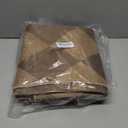 Lahome Checkered Easy Jute Indoor Outdoor Rug, 3x5 Washable Nature Rug for Entryway Living Room Indoor, Farmhouse Non Slip Checkerboard Carpet for Entry Guestroom Deck