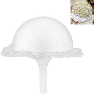Bouquet Holder Foam, Floral Handle, Bouquet Holder, Artificial Flower Holder for Wedding, Party