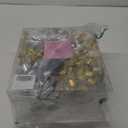 WRAPAHOLIC 40 Pcs Gift Bows Assortment - 28 Assorted Size Gift Bows(Gold&Silver&White), 1 Pull Bow, 2 Tinsel Bows, 2 Fountain Bows, 2 Curly Bows, 4 Curling Ribbons, 1 Cotton Twine (Gold Set 40 Pcs)