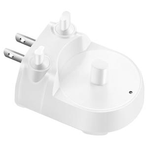 Wall Outlet Charger for Oral-B Electric Toothbrush | Direct Plug-in Base for Pro 1000/3000/5000, Genius 6000, iO3/iO4/iO5 & Braun Series 3/5/8 | IPX7 Waterproof (Hygienic White) (Direct plug-in style)