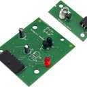 W10898445 W10870822 Refrigerator Ice Level Control Emitter and Receiver Light Panel Complete Replacement Kit Suitable for Whirlpool Refrigerator Models AP6037913 PS11769410 W10518658