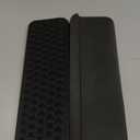 L-Shaped Desk Elbow PadArm Rest for Desk 2-Piece Ergonomic Wrist Rest with Non-Slip Base Memory Foam Elbow Support Padding for Computer Keyboard, Office and Home (Fabric)