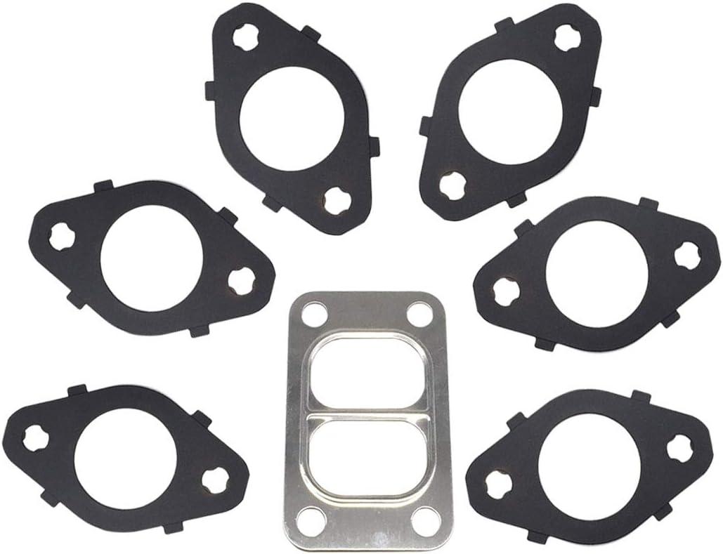 1045986 Exhaust Manifold Gasket Kit for 1998-2007 5.9L 24-Valve Cummins