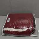 VANSOFY 100% Waterproof Recliner Chair Covers, Recliner Cover Non-Slip Dog Chair Cover Furniture Protector Washable Slipcover with Pocket, Elastic Straps for Pets, Dogs(Burgundy, 23.6")