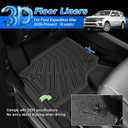 Truck Bed Mat and Tailgate Liner Fit for 2022-2026 Ford Maverick