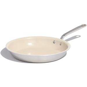 Made In Cookware - 12" Nonstick Ceramic Frying Pan - 5 Ply Stainless Clad - Professional Cookware - Induction Compatible