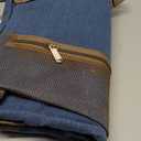 TRANSON Art Portfolio Case Artist Backpack Canvas Bag Large 26 x 19.5 (Turquoise Green)