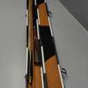 57" 3/4 Jointed Billiard/Pool/Snooker Cue Set 5 Face-Spliced Ash Shaft with A Leather Cue Case (Ebony Maple Butts)