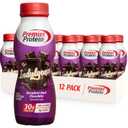 Premier Protein Shake INDULGENCE, Decadent Dark Chocolate, 30g Protein, 170 Calories, 3g Sugar, 11.5 fl oz, 12 Pack (Packaging May Vary) (EXP 01/06/26)