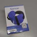 SARISUN Travel Pillows for Airplanes, Airplane Pillow for Long Flight, Airplane Head Strap with Eye Mask for Sleep, Travel Neck Pillow for Car Road Trip, 360° Support Headrest, Stop Bobblehead, Black