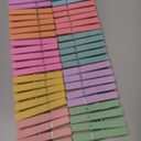 Mr. Pen- Large Wooden Clothes Pins, 2.9 Inch, 50 Pack, Natural Wood Clips for Crafts, Classroom Projects, Hanging Photos, Chip Bags, Decoration, Rust Resistant Spring (Pastel Colors)