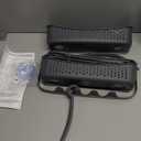 Bath Bliss 2 Way Convertible Bathroom Shower Caddy | Adjustable Mounting Arms | Loofah & Razor Hooks | Storage & Organization | Rust Resistant | Large and Small Bottles | Grey