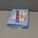 B1ykin Notebook Sticky Notes Stationery Set, 6Pcs Hardcover Ruled Journal Notebook with Planner Stickers, Neutral Pen Bookmarks Clips Birthday Gift for Office School Students (Coffee)