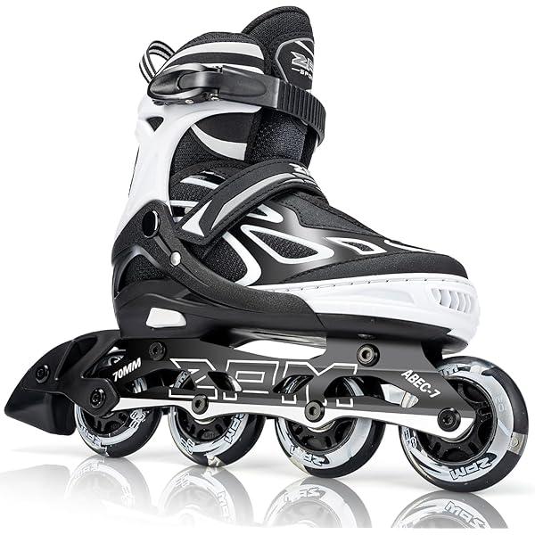 2PM SPORTS White and Silver XL Size Inline Skates for Kids
