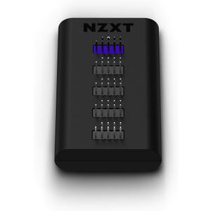 NZXT Internal USB Hub 3 - Expands 4 USB 2.0 Ports - Sleek Multifunctional Design - SATA Power Connection - Plug and Play