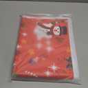 Halibutfly Table Cloth for Rectangle Table, Waterproof and Oil-Proof Vinyl Christmas Tablecloth, Wash-Free Tablecloth with Flannel Backing for Christmas Decoration (55110 Inches, Seats 8-10) (Red)