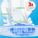 Dog Diapers Male Disposable Super Absorbent, 100 Count, Male Dog Wraps Leak Proof, Ultra Dry & Breathable, Small