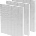 3 Pack D480 Replacement Filter Compatible with Winix D480 Air Cleaner Purifier, True HEPA D4 Filter, Part Number 1712-0100-00, F ilter D4