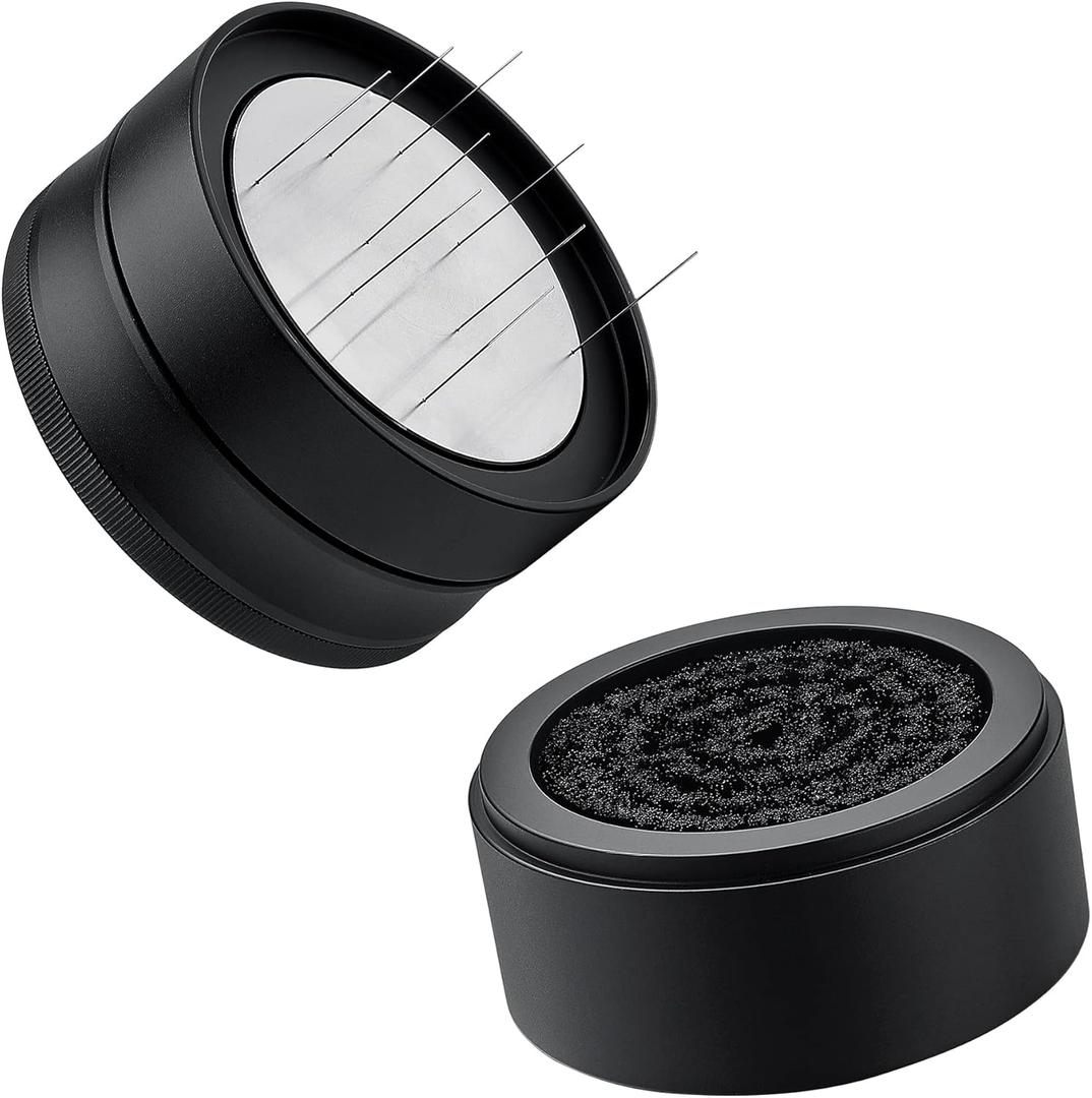 Normcore 58mm Adjustable Needle Distribution Tool V2 - Needle Type Coffee Distribution Tool - WDT Distributor Leveler Tool - Espresso Needle Stirrer