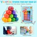 Yrissmiss 4PCS Autism Sensory Toys for Autistic Children, Quiet Fidget Toys for Adults & Kids Ages 3-5 Easter Basket Stuffers Gifts for Kids Boys Girls
