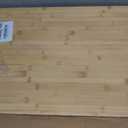 Kikcoin 2418 Bamboo Cutting Boards for Kitchen, Wooden Healthy Cutting Boards for Charcuterie, Vegetables, Cheese, Bread, Extra Large Chopping Boards with Deep Juice Groove and Handle, Natural