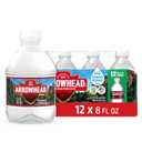 Arrowhead Mountain Spring Water Bottles, 12 Pack - Still Bottled Water with Naturally Occurring Minerals & Electrolytes for Taste - 8 Fl Oz (EXP 12/31/28)