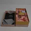 Venus Seashell Coupe Cocktail Glasses | Set of 4 | 8 oz Crystal Ribbed Champagne Saucers for Drinking P-Star and Espresso Martini, Margarita, Daiquiri, Cosmopolitan, Gimlet | Elegant Gift Glassware