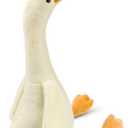 One Silly Goose Stuffed Animal, Soft Goose Doll Plush Toy Hugging Pillow, Cute Duck Stuffed Animal, Goose Stuffed Plush Toys Gifts for Kids Baby Shower Birthday Party Favors Supplies