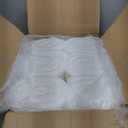 ZYFZCYBL Fleece Throw Blankets Lightweight Warm Soft Cozy Pet-Friendly Bulk Fleece Throw Blanket Solid for Home Bed, SofaOffice,Gifts, Couch (Pack of 6-50 x 60 inchWhite)