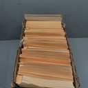 Smead Shelf-Master End Tab File Folders, 250 Count, Manila, Reinforced Straight-Cut Tabs, 2 Fasteners, Letter Size (34125)