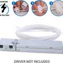 HALO 4-inch Quicklink Canless LED Downlight Selectable 2700K, 3000K, 3500K, 4000K, 5000K CCT  White