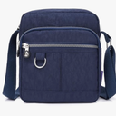 BEFUNIRISE Casual Nylon Crossbody Purse Bag Waterproof Lightweight Shoulder Bag for Women Handbag (Dark Blue)