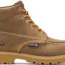 Wolverine Men's Floorhand Moc Toe 6in Tan Work Boot Size 12