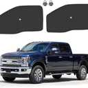 ULROLIT Front Side Window Sun Shade with Suction Cups for 2017-2022 Fo-rd F250 F350 Super Duty 2Dr 4Dr Pickup, Foldable Window Sunshade Sun Visor Protector, Side Window Shades Blocks UV Rays Heat