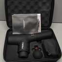 FitRx Massage Gun Handheld Deep Tissue Percussion Massager with 6 Speeds and 4 Swappable Heads For Premium Neck Back & Muscle Relief